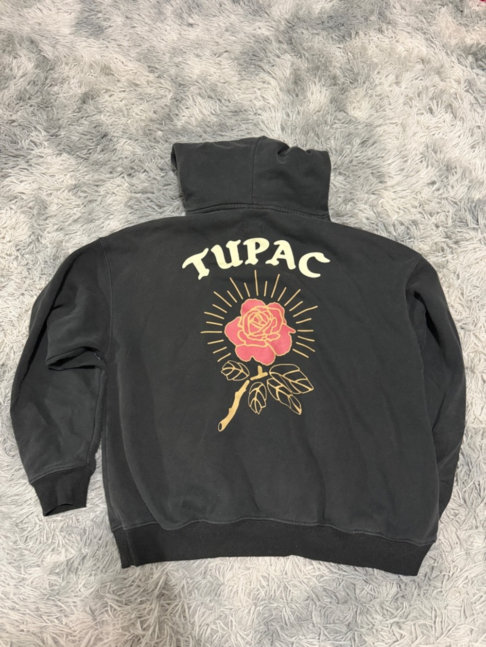 2pac hoodie small pullover sweater
